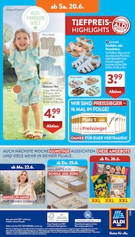 ALDI SÜD Prospekt der aktuellen Woche, gültig von 15.06.2026 bis 20.06.2026 Aktueller ALDI SÜD Prospekt "Gutes für Alle." mit 33 Seiten