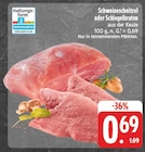 Schweineschnitzel Angebot in Silbitz Schweineschnitzel im aktuellen Prospekt bei EDEKA in Silbitz