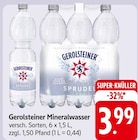 Mineralwasser Angebote von Gerolsteiner bei EDEKA Frankenthal für 3,99 €