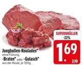 Jungbullen-Rouladen im EDEKA Prospekt Jungbullen-Rouladen von im aktuellen EDEKA Prospekt für 1,69 €