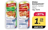 Zwiebelmett Angebote von Zimbo bei Netto mit dem Scottie Frankfurt für 1,29 €