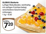 Obsttorte Angebote von Globus bei GLOBUS Gotha für 7,20 €