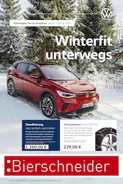 Der aktuelle Volkswagen Prospekt Auf ins Wintervergnügen