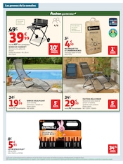 Promos Barbecue dans le catalogue "OFFRES DU MOMENT" de Auchan Supermarché Barbecue en promo dans le catalogue Auchan Supermarché à la page 34