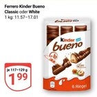 Kinder Bueno Classic bei GLOBUS im Prospekt "" für 1,99 €