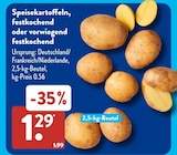 Aktuelles Speisekartoffeln, festkochend oder vorwiegend festkochend Angebot bei ALDI SÜD in Duisburg ab 1,29 €