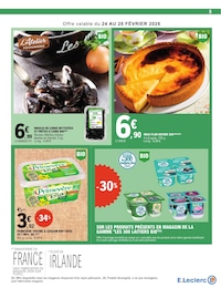 Offre Flan dans le catalogue E.Leclerc du moment à la page 5
