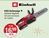 KIDS Kettensäge Angebote von Einhell bei V-Markt Augsburg für 16,99 €