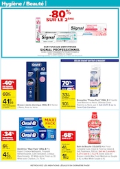 Promos Brosse dans le catalogue "UN Noël POUR TOUS LES GOÛTS" de Carrefour à la page 47