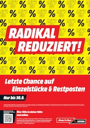MediaMarkt Saturn Prospekt "RADIKAL REDUZIERT!" mit 1 Seiten (Essen)