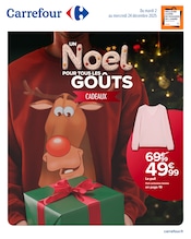 Prospectus Carrefour à Rosny-sous-Bois, "UN Noël POUR TOUS LES GOÛTS", 77 pages de promos valables du 02/12/2025 au 24/12/2025