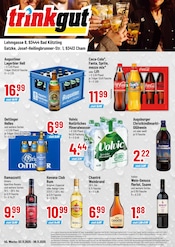 Aktueller Trinkgut Discounter Prospekt in Willmering und Umgebung, "Aktuelle Angebote" mit 4 Seiten, 03.11.2025 - 08.11.2025