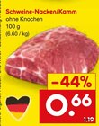 Schweine-Nacken/Kamm bei Netto Marken-Discount im Prospekt "" für 0,66 €