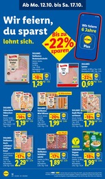 Wurst im Lidl Prospekt LIDL LOHNT SICH auf S. 22