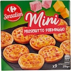 Mini Pizzas surgelées - CARREFOUR SENSATION - Carrefour Market à Metz Mini Pizzas surgelées - CARREFOUR SENSATION en promo chez Carrefour Market Metz à 2,15 €