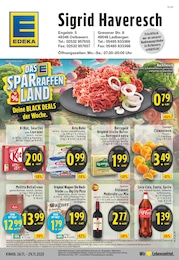 EDEKA Prospekt für Ostbevern mit 24 Seiten EDEKA Prospekt für Ostbevern: "Aktuelle Angebote", 24 Seiten, 24.11.2025 - 29.11.2025