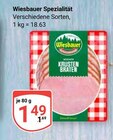 Spezialität im Angebot bei GLOBUS in Castrop-Rauxel Spezialität Angebote von Wiesbauer bei GLOBUS Castrop-Rauxel für 1,49 €