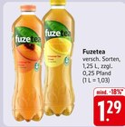 EDEKA Brühl - Schwarzer Tee Pfirsich Angebot im Prospekt Schwarzer Tee Pfirsich bei EDEKA im Brühl Prospekt für 1,29 €