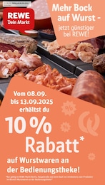 REWE Prospekt für Berlin mit 30 Seiten REWE Prospekt "Dein Markt" für Berlin, 30 Seiten, 08.09.2025 - 13.09.2025