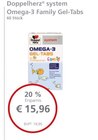Omega-3 Family Gel-Tabs bei LINDA Premiumapotheke im Alzenau Prospekt für 15,96 €