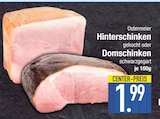Hinter- oder Domschinken im EDEKA Prospekt Hinter- oder Domschinken von Ostermeier im aktuellen EDEKA Prospekt für 1,99 €