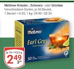 Kräutertee Angebote von Meßmer bei GLOBUS Gera für 2,49 €