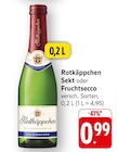 Aktuelle Rotkäppchen Sekt Angebote bei EDEKA in Neustadt (Weinstraße) Aktuelles Halbtrocken Sekt Angebot bei EDEKA in Neustadt (Weinstraße) ab 0,99 €