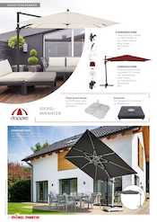 Aktueller Möbel Martin Prospekt mit Sonnenschirm, "Wohnfühl-Ideen für Balkon und Garten!", Seite 20