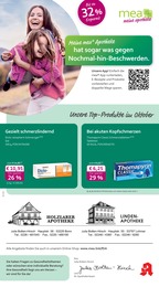 mea - meine apotheke Prospekt für Sankt Augustin: "Unsere Oktober-Angebote", 4 Seiten, 01.10.2025 - 31.10.2025