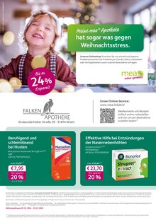 mea - meine apotheke Prospekt "Unsere Dezember-Angebote" mit  Seiten (Wiehl)