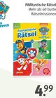 PAWtastische Rätsel für 4,99 € bei Rossmann im Angebot PAWtastische Rätsel im aktuellen Rossmann Prospekt
