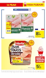 Offre Herta dans le catalogue Carrefour Market du moment à la page 7