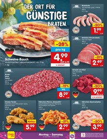Rindfleisch im Netto Marken-Discount Prospekt "Aktuelle Angebote" mit 60 Seiten (Reutlingen)