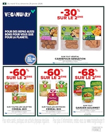 Promotion Steak Haché Boeuf dans le prospectus Carrefour Market, valable du 13/01/2026 au 25/01/2026 Promo Steak Haché Boeuf dans le catalogue Carrefour Market du moment à la page 6
