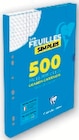 Feuilles simples ou copies doubles - CLAIREFONTAINE en promo à 2,99 € chez Super U Feuilles simples ou copies doubles - CLAIREFONTAINE dans le catalogue Super U