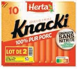 Knacki Original Conservation Sans Nitrite - HERTA dans le catalogue Super U