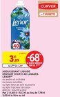 Adoucissant Liquide Envolée d'Air x 40 Lavages(b) - Lenor en promo chez Intermarché Nîmes à 1,24 €