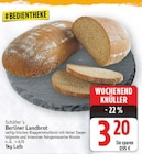 Berliner Landbrot von Schäfer's im aktuellen E center Prospekt