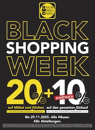 BRAUN Möbel-Center Prospekt für Riedlingen mit 6 Seiten BRAUN Möbel-Center Prospekt für Riedlingen: "BLACK SHOPPING WEEK", 6 Seiten, 19.11.2025 - 29.11.2025