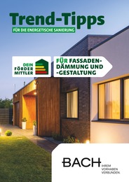 Aktueller Bach Baustoffe Baumärkte Prospekt für Allrode: Trend-Tipps FÜR DIE ENERGETISCHE SANIERUNG mit 11} Seiten, 09.06.2024 - 18.06.2024
