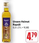 Rapsöl im Angebot bei E center in Trier Rapsöl Angebote von Unsere Heimat bei E center Trier für 4,79 €