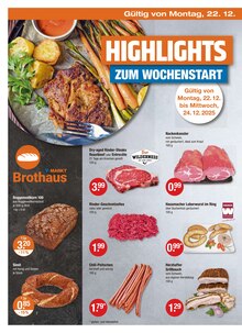 Rindfleisch im V-Markt Prospekt "V-Markt einfach besser einkaufen" mit 26 Seiten (Augsburg)