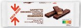 Gaufrettes enrobees chocolat fourrees prix mini - U Express à Aulnay-sous-Bois Gaufrettes enrobees chocolat fourrees prix mini en promo chez U Express Aulnay-sous-Bois à 1,55 €