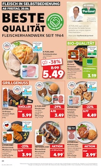 Steak im aktuellen Kaufland Prospekt (Ulm) Steak im Kaufland Prospekt "Aktuelle Angebote" mit 52 Seiten (Ulm)