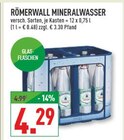 MINERALWASSER Angebote von RÖMERWALL bei Marktkauf Hürth für 4,29 €