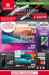 Smartphone im Selgros Prospekt in Oberhausen Aktueller Selgros Prospekt mit Smartphone, "cash & carry", Seite 1