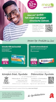 Aktueller mea - meine apotheke Prospekt "Unsere Juni-Angebote" für Wesselburen Aktueller mea - meine apotheke Prospekt für Wesselburen mit Seiten