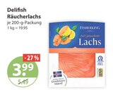 Räucherlachs von Delifish im aktuellen V-Markt Prospekt für 3,99 €