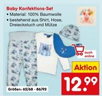 Baby Konfektions-Set Angebote bei Netto Marken-Discount Reutlingen für 12,99 €