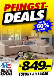 Seats and Sofas Prospekt PFINGST DEALS mit  Seite in Duisburg und Umgebung